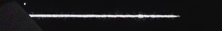 Unprocessed fireball image