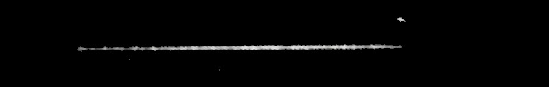 Processed fireball image