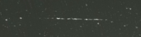 Unprocessed fireball image