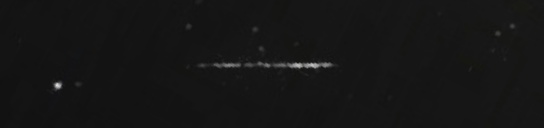 Unprocessed fireball image