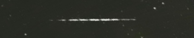 Unprocessed fireball image