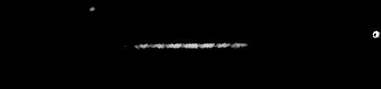 Processed fireball image