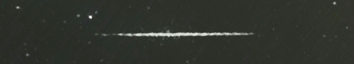 Unprocessed fireball image