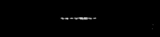 Processed fireball image