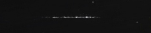 Unprocessed fireball image