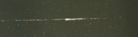 Unprocessed fireball image