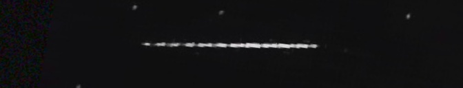 Unprocessed fireball image