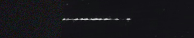 Unprocessed fireball image