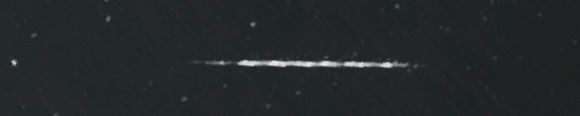 Unprocessed fireball image