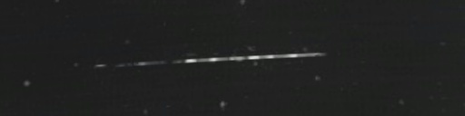 Unprocessed fireball image