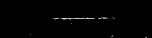 Processed fireball image