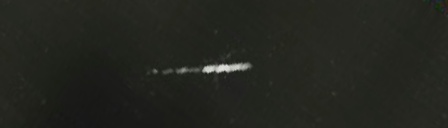 Unprocessed fireball image