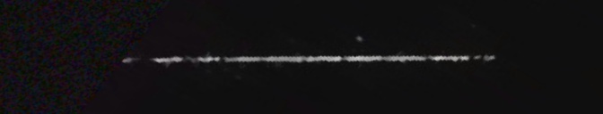 Unprocessed fireball image