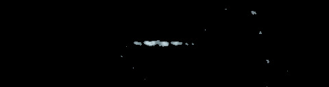 Processed fireball image