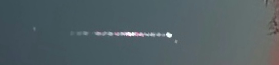 Unprocessed fireball image