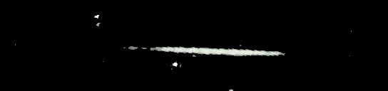 Processed fireball image