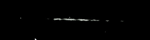 Processed fireball image