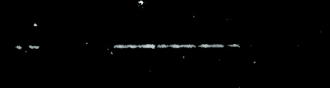 Processed fireball image