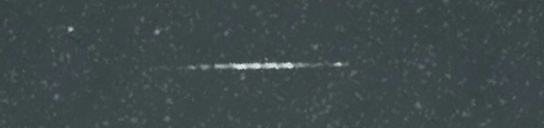 Unprocessed fireball image