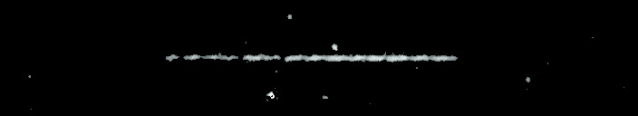 Processed fireball image