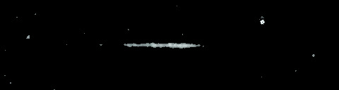 Processed fireball image