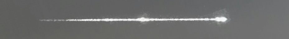 Unprocessed fireball image