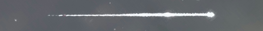 Unprocessed fireball image