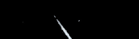 Processed fireball image
