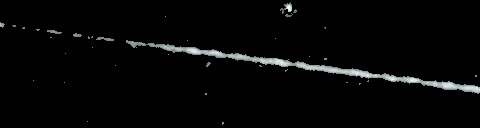 Processed fireball image