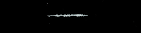 Processed fireball image