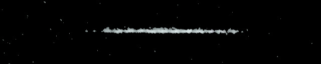 Processed fireball image