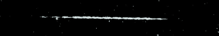 Processed fireball image