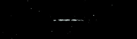 Processed fireball image