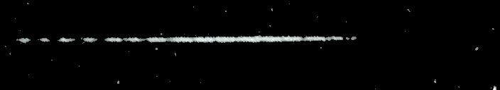 Processed fireball image