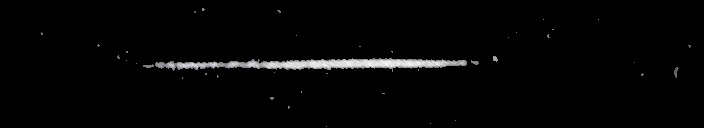 Processed fireball image