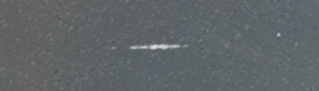 Unprocessed fireball image