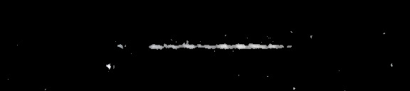 Processed fireball image