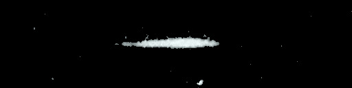 Processed fireball image