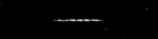 Processed fireball image