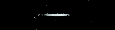 Processed fireball image