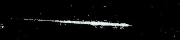 Processed fireball image