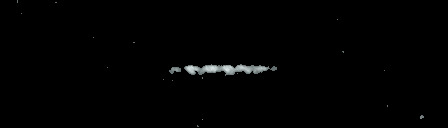 Processed fireball image