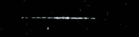 Processed fireball image