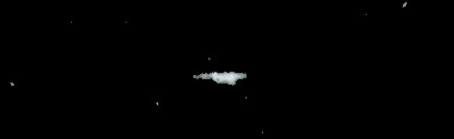 Processed fireball image