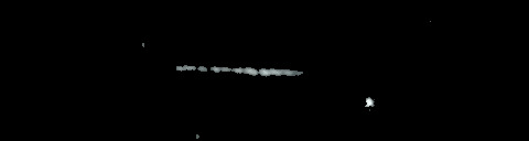 Processed fireball image