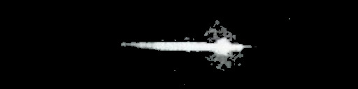 Processed fireball image