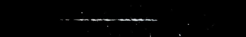 Processed fireball image