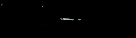 Processed fireball image