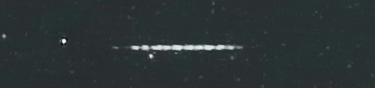 Unprocessed fireball image