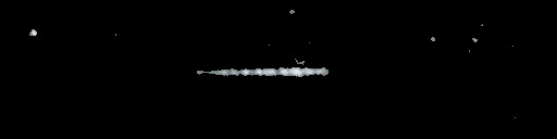 Processed fireball image